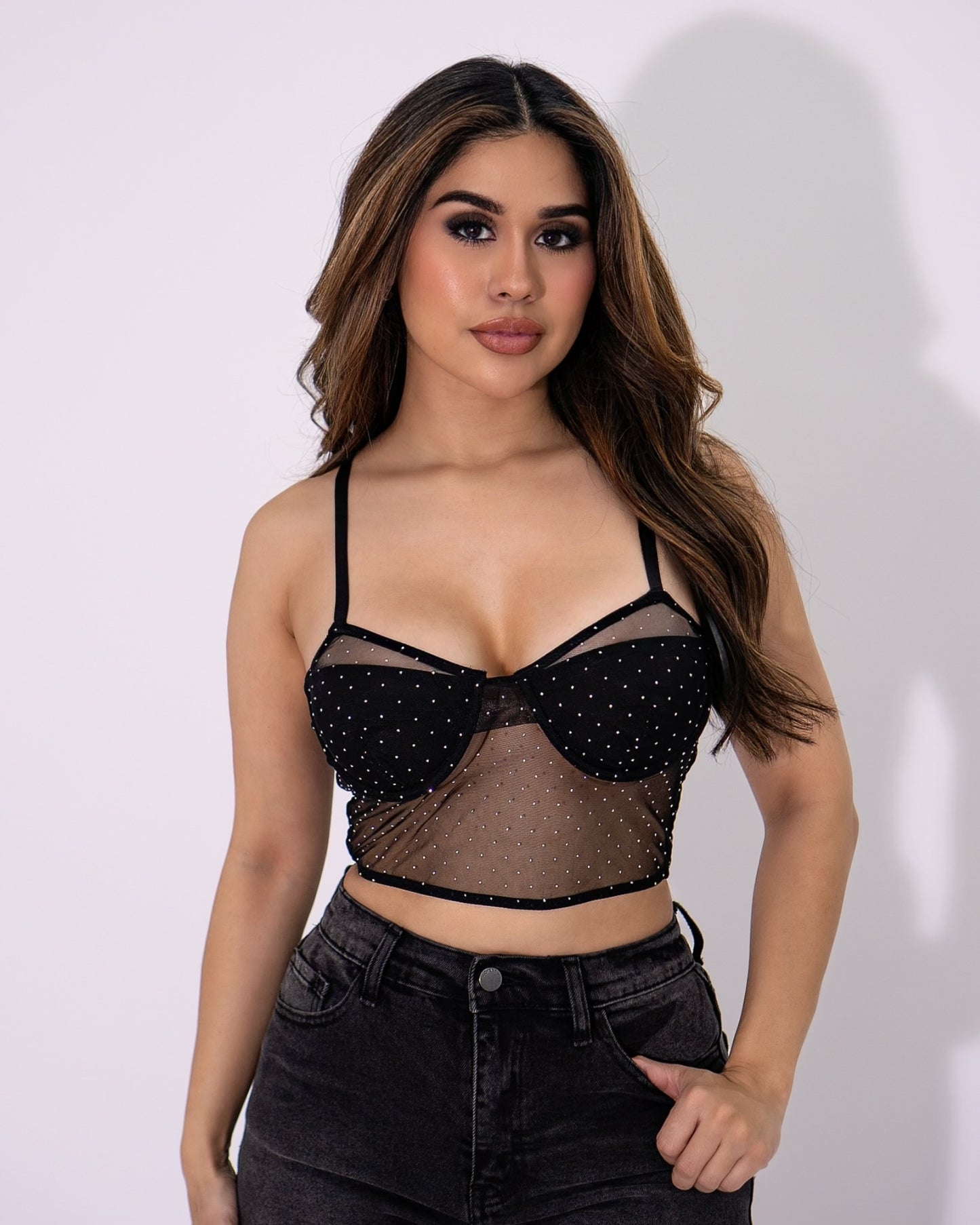 Shine Corset Top