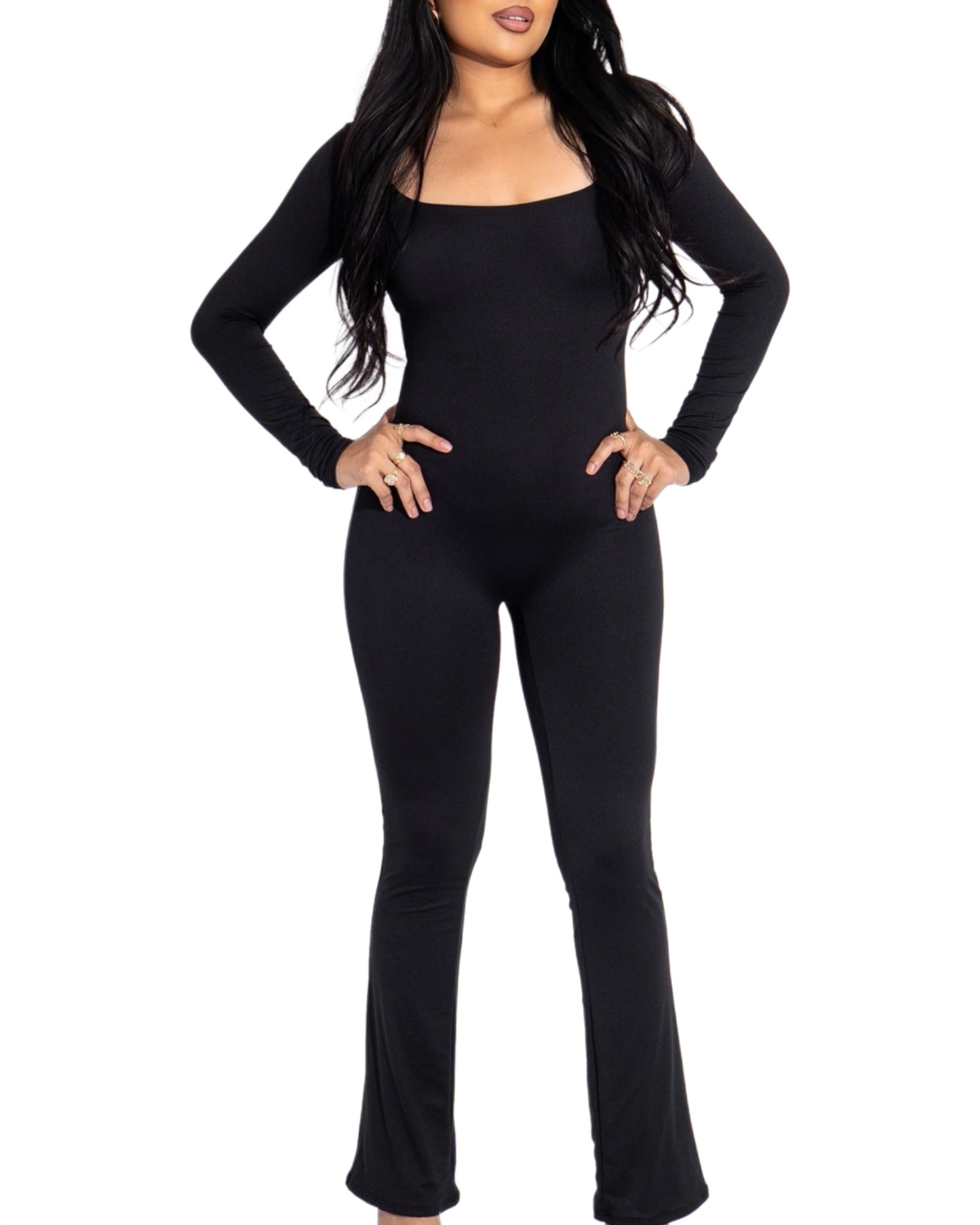 Mimi Flare Jumpsuit
