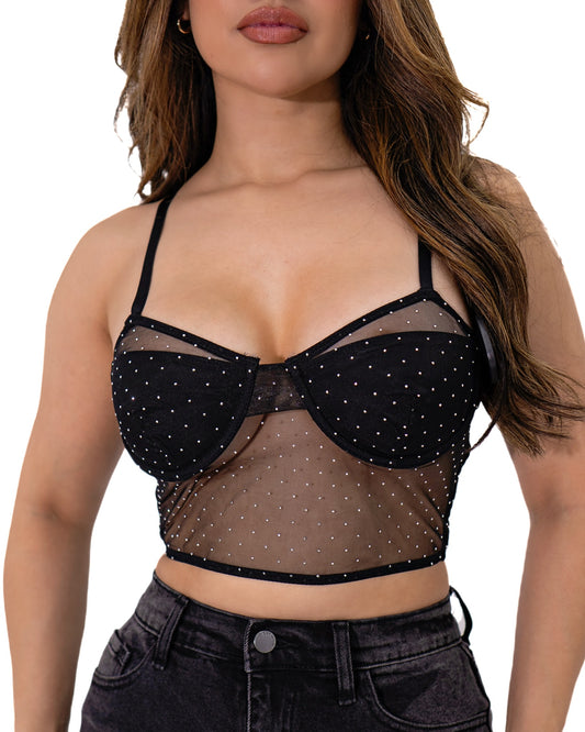 Shine Corset Top